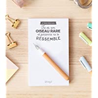 Mr.Wonderful WOA03215 - Bloc de notas con diseño 120 raisons qui font que je taime